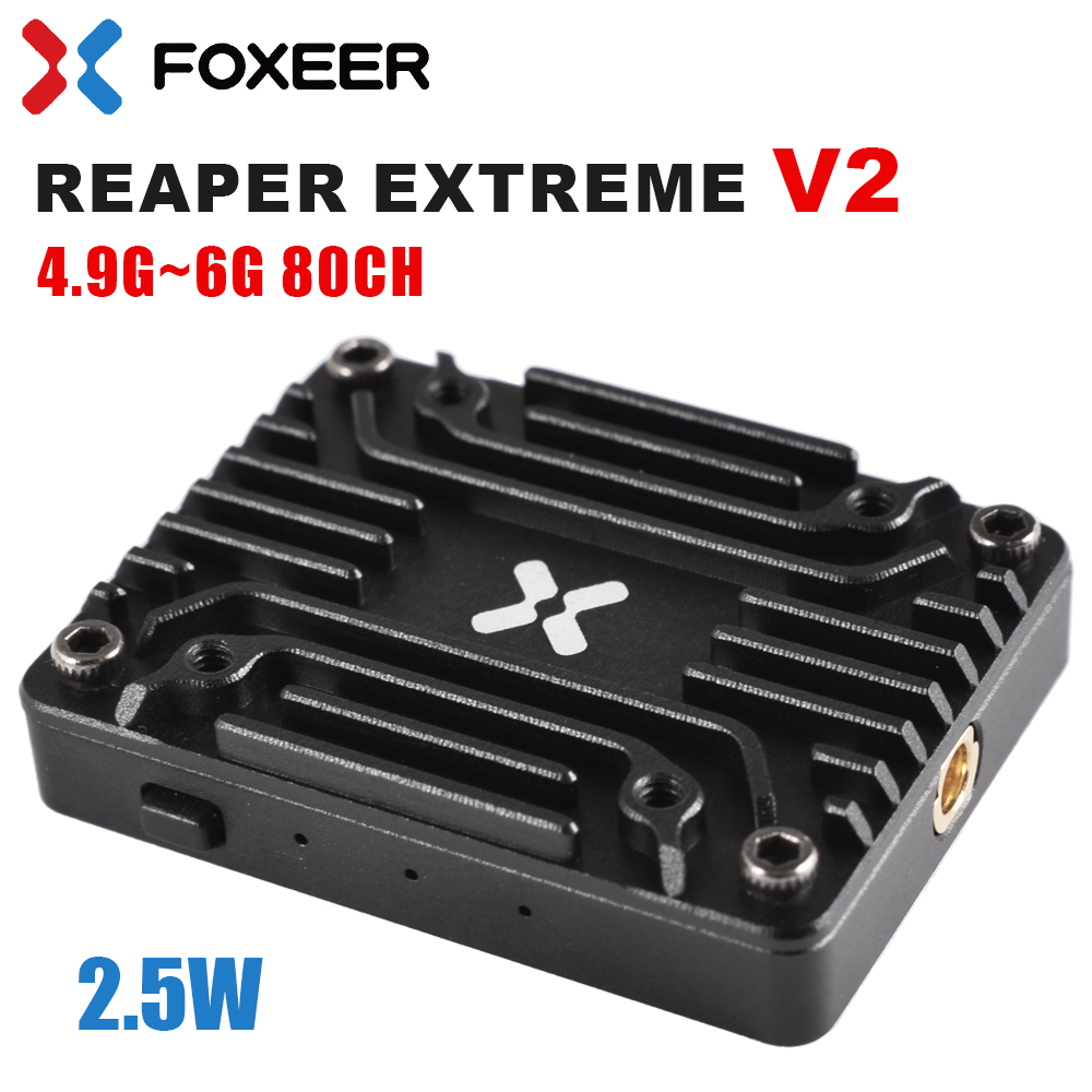 Foxeer RC FPV 드론용 비디오 송신기, CNC - Foxeer Reaper Extreme 2.5W Vtx 리뷰 및 가격