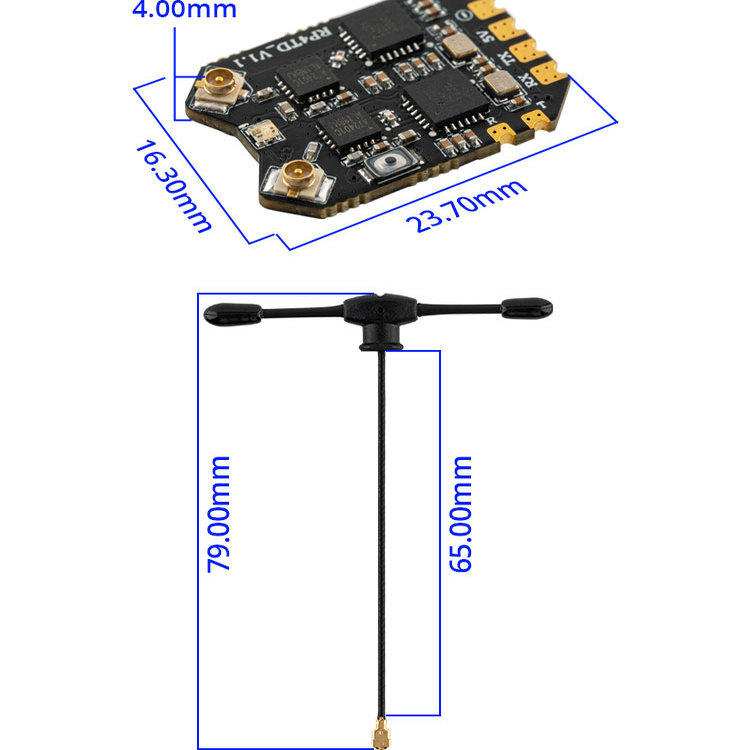 RadioMaster RP4TD ExpressLRS 2 - Skyzone Sky04O Pro Fpv Goggles 리뷰 및 가격