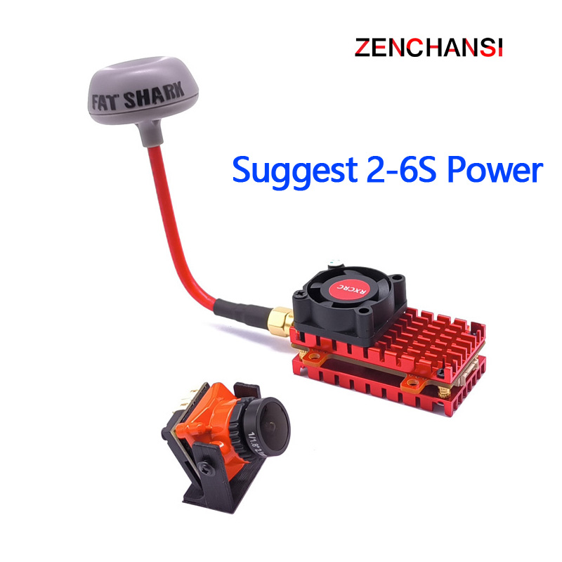 RC 플레잉 드론용 FPV 무선 송신기, 내장 마이크  - Skyzone Sky04O Pro Fpv Goggles 리뷰 및 가격